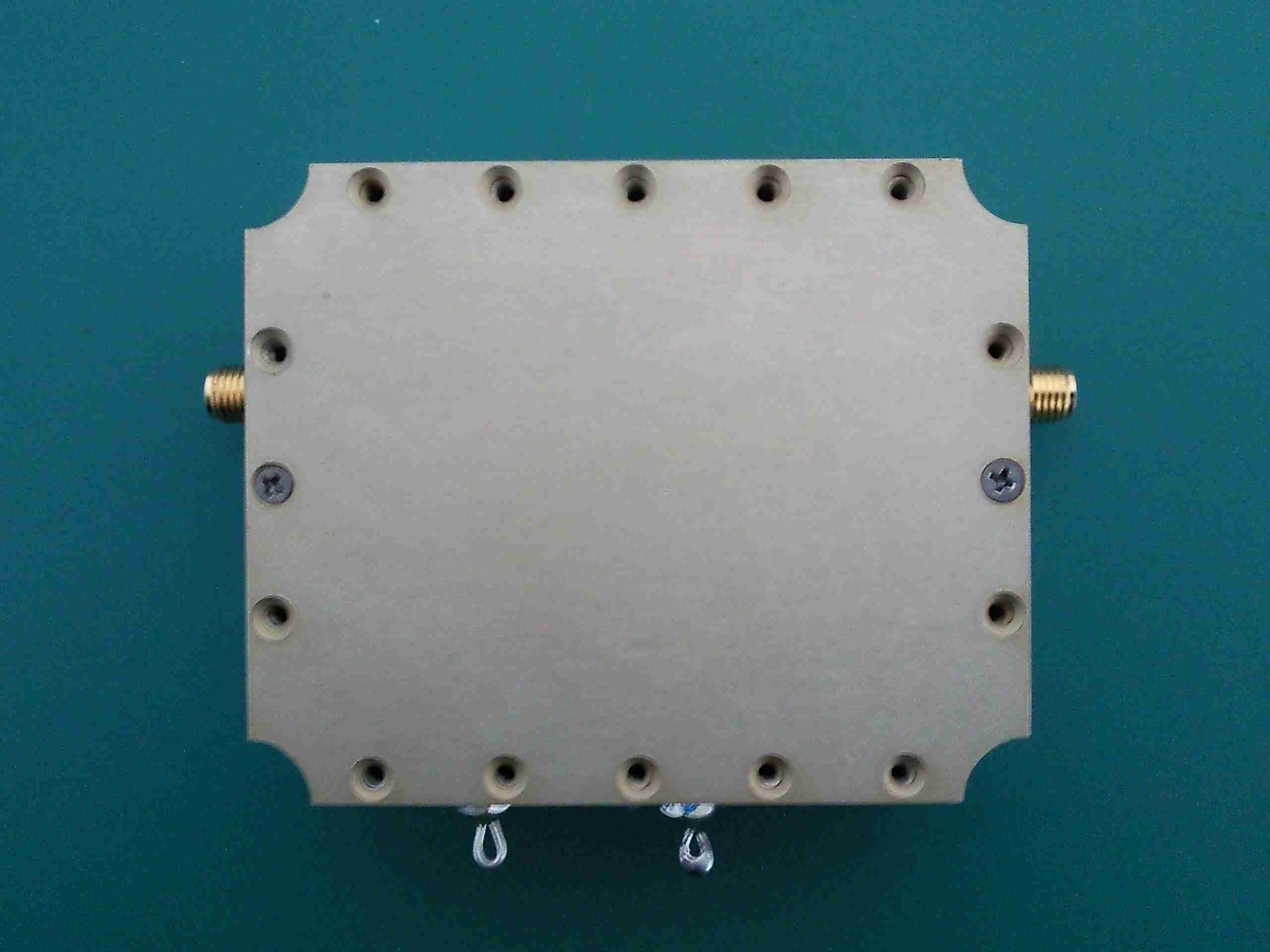 9.5-10.5GHz 6W微波固态功率放大器